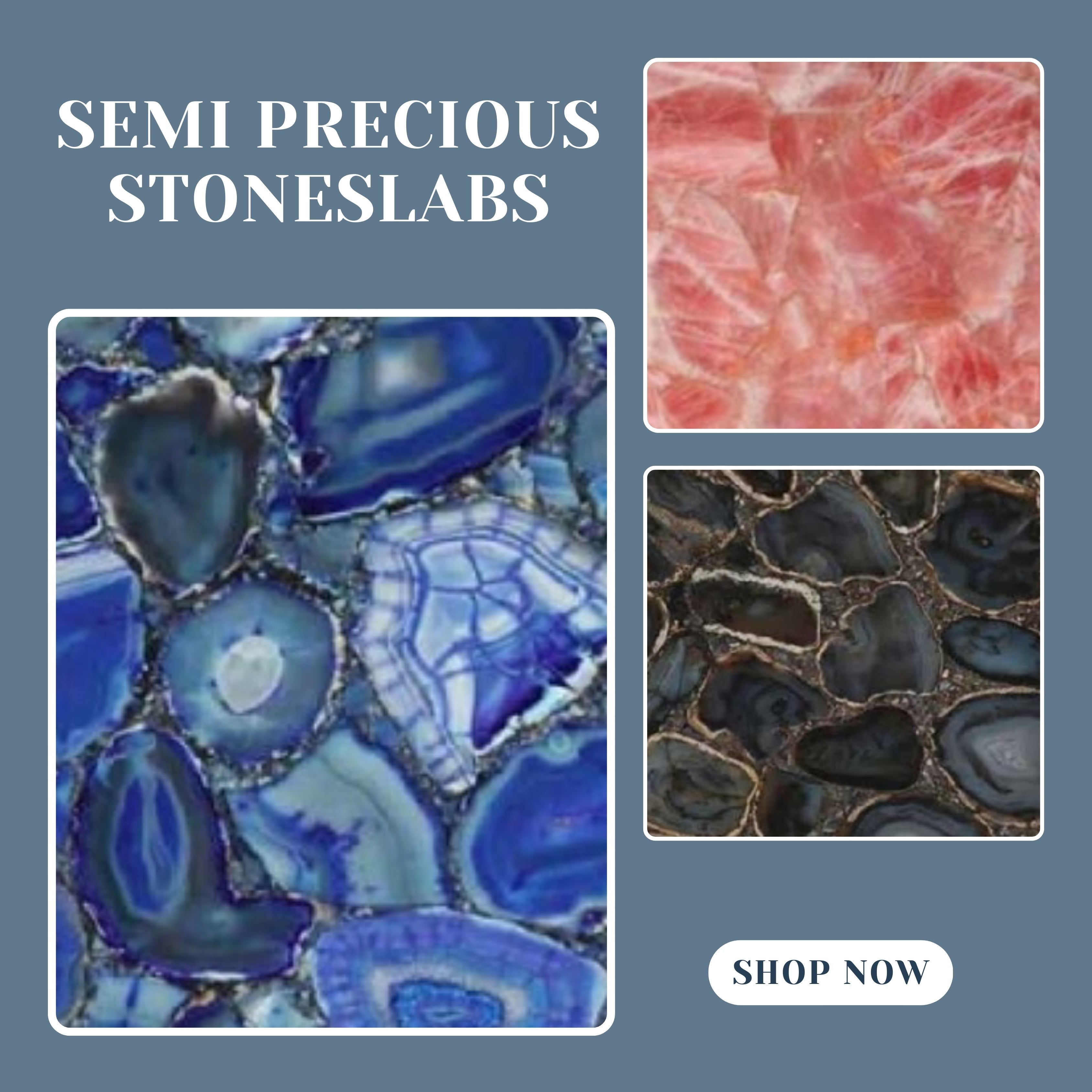 Semi Precious Stone Slabs