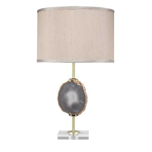 Agate Slice Table Lamp