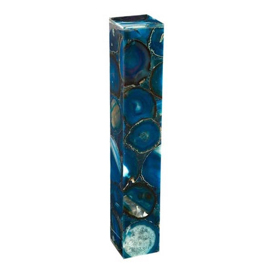 BLUE AGATE TABLE LAMP