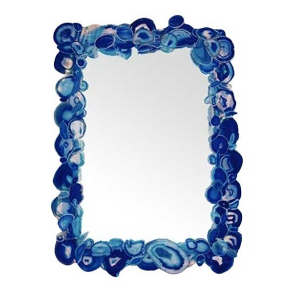 Blue Agate Mirror