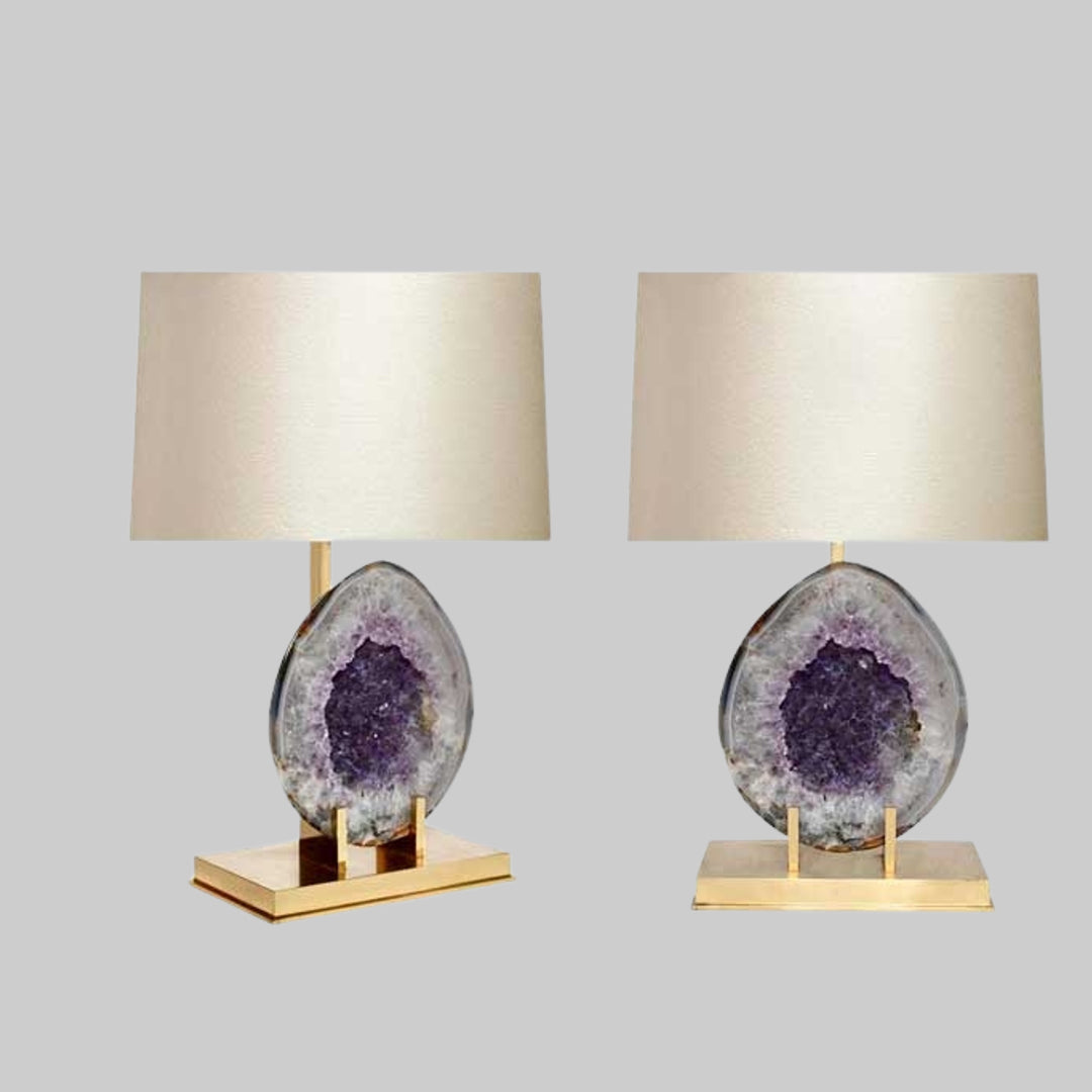 Natural Amethyst Lamps?