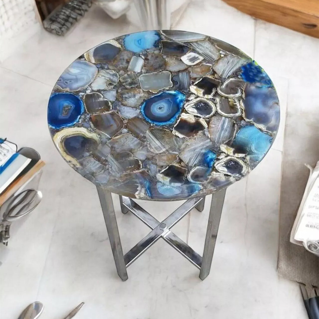 agate side table