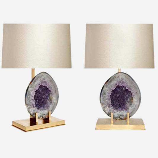 Natural Amethyst Lamps?