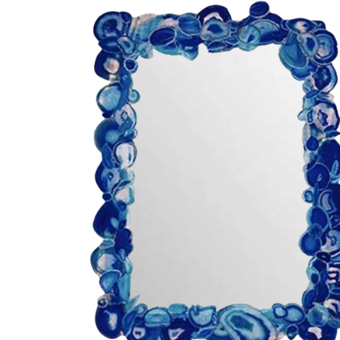 Blue Agate Mirror