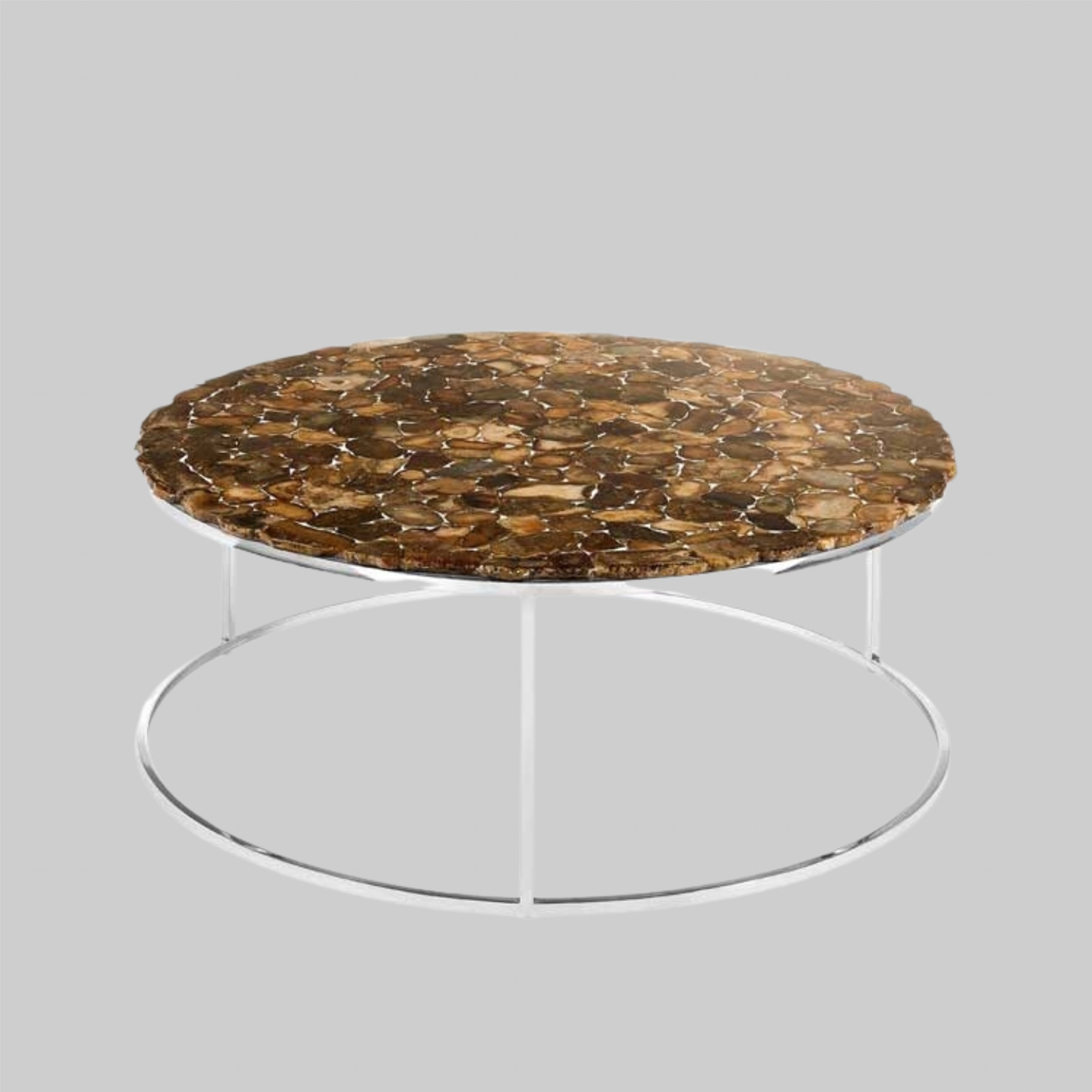 Agate Stone Top Coffee Table