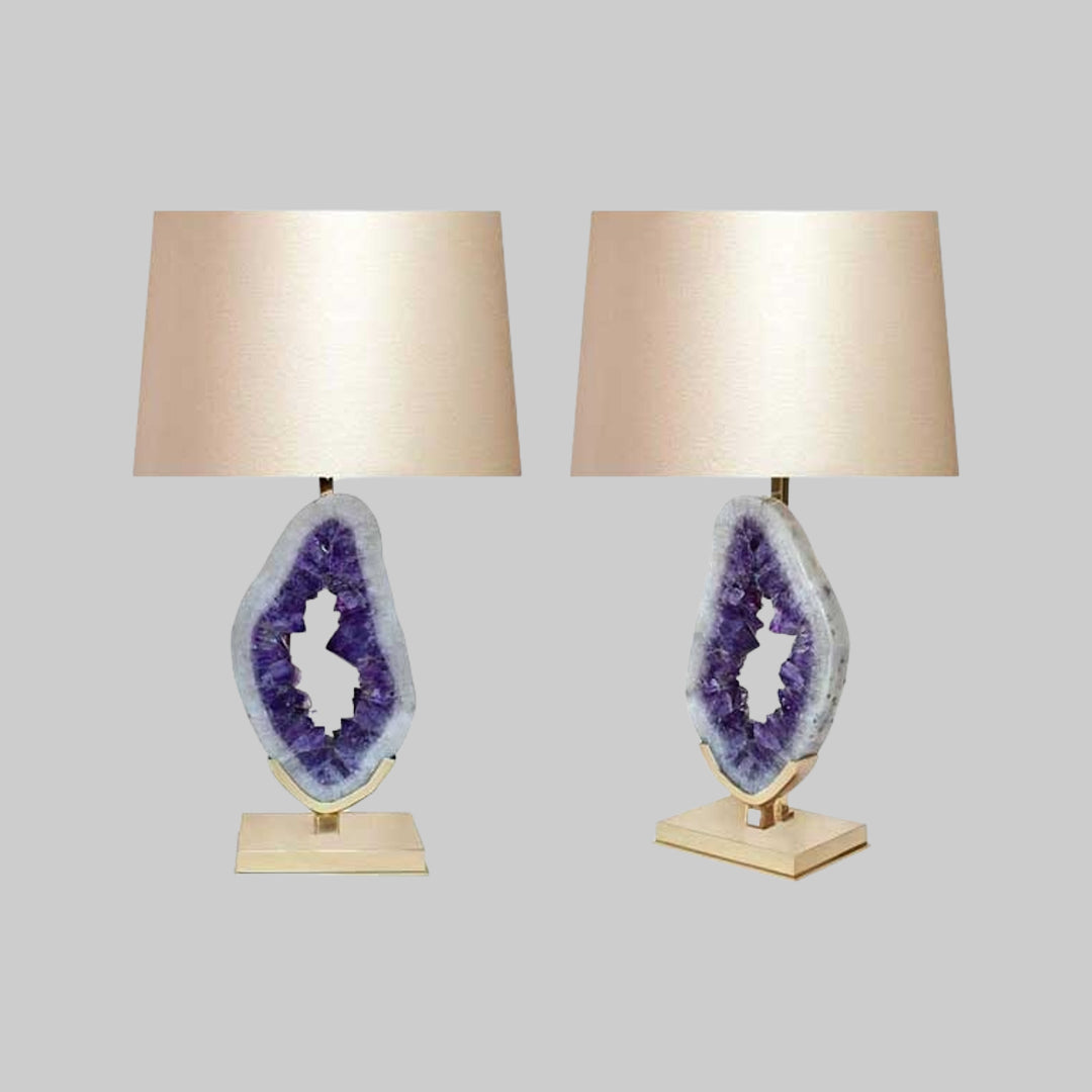 Natural Amethyst Lamps?