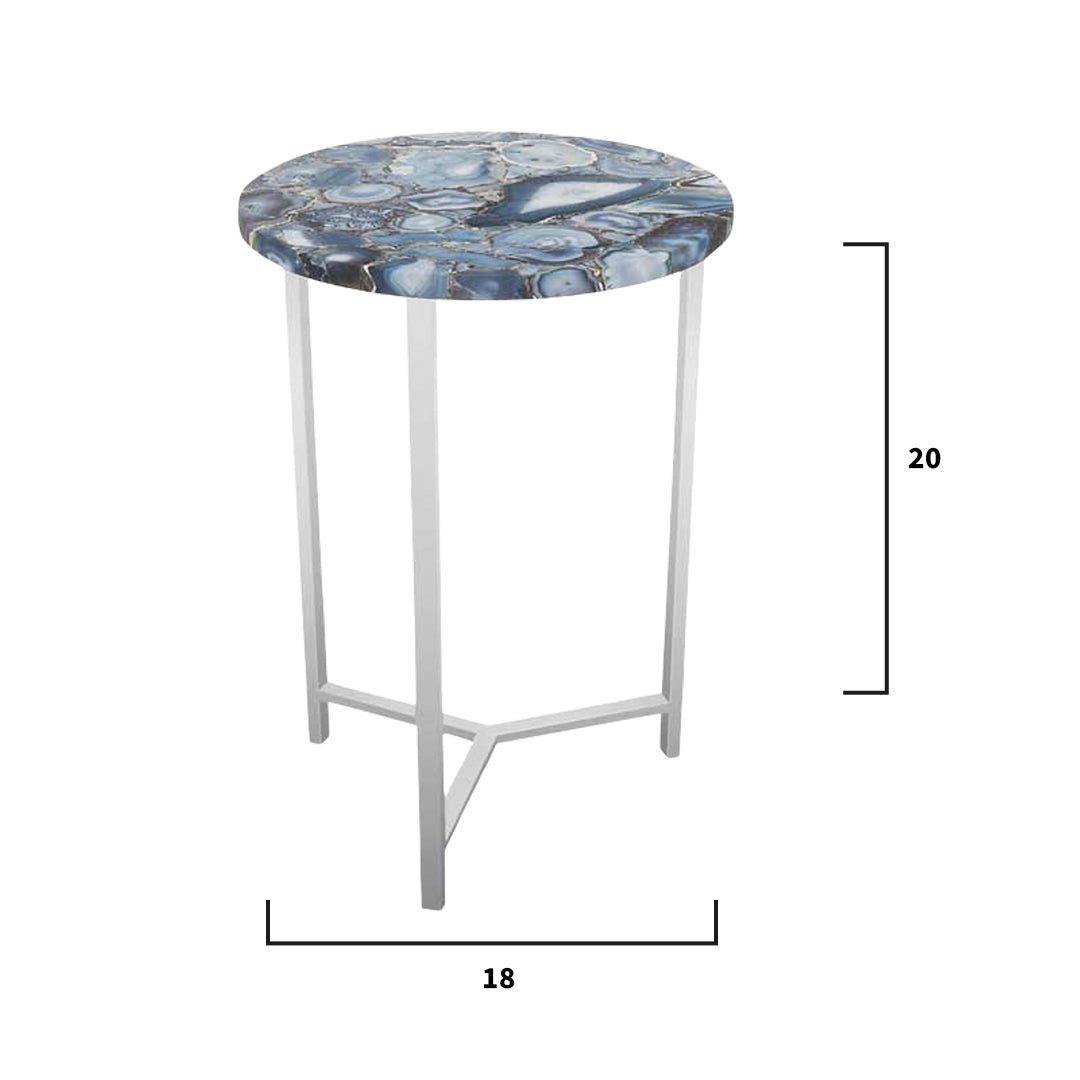 agate side table