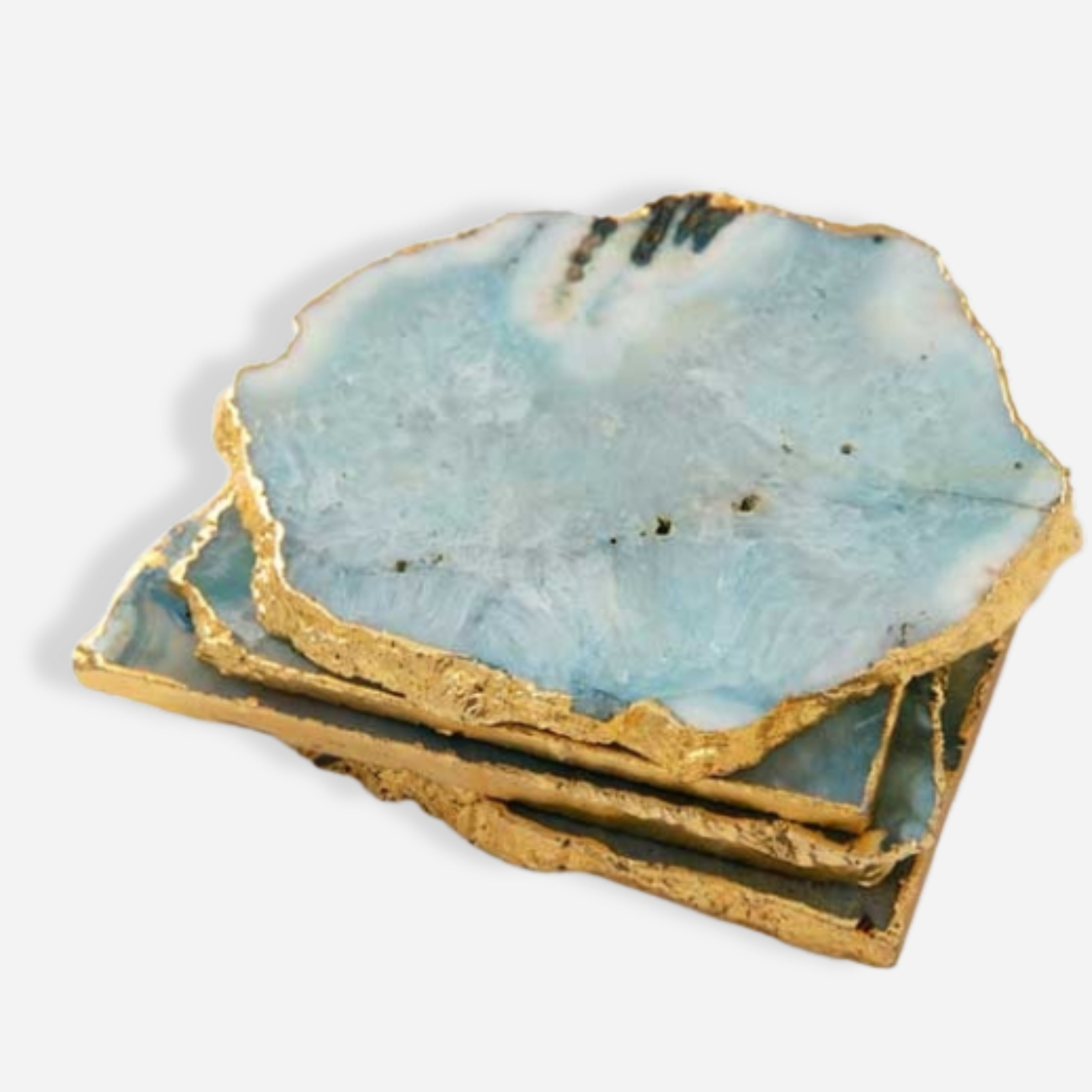 4 Agate Coasters