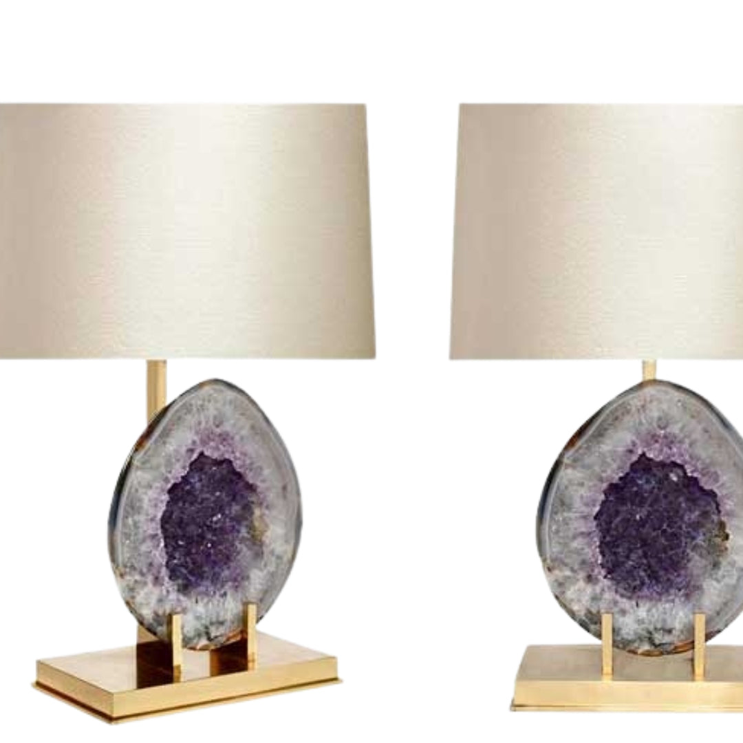 Natural Amethyst Lamps?