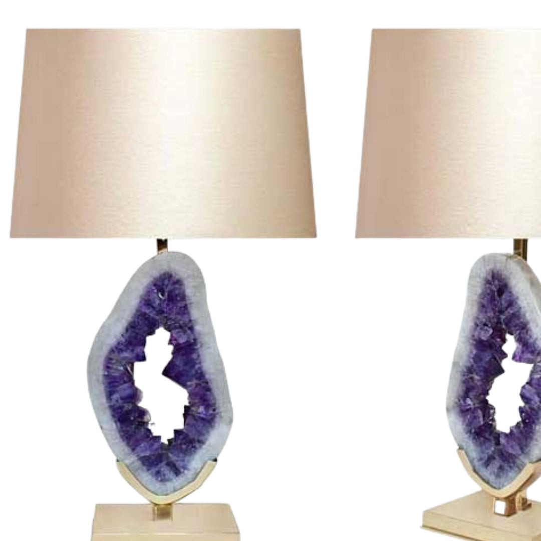 Natural Amethyst Lamps?