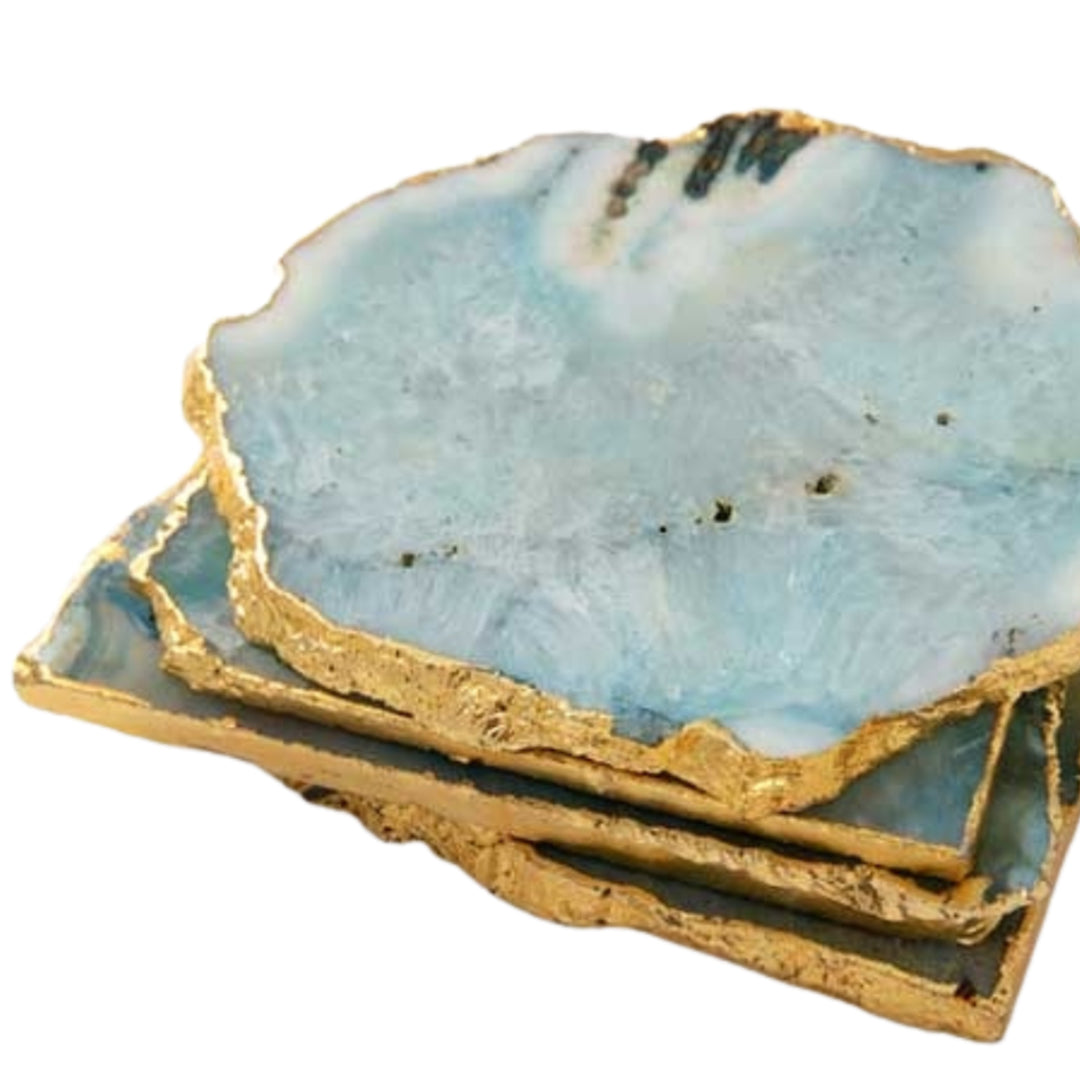 4 Agate Coasters