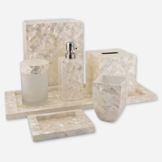 Mother of Pearl Bath Set