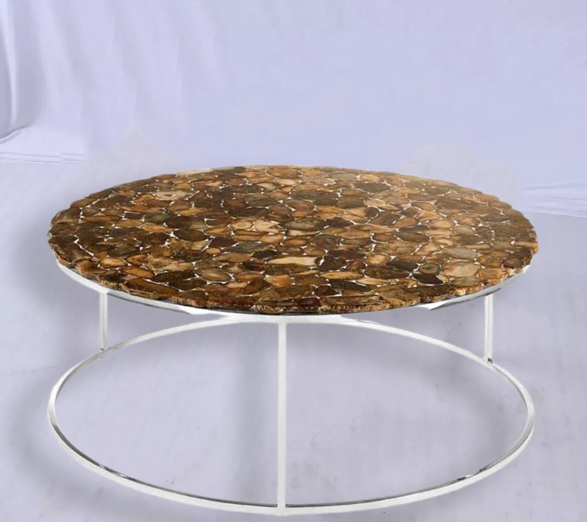 Agate Stone Top Coffee Table