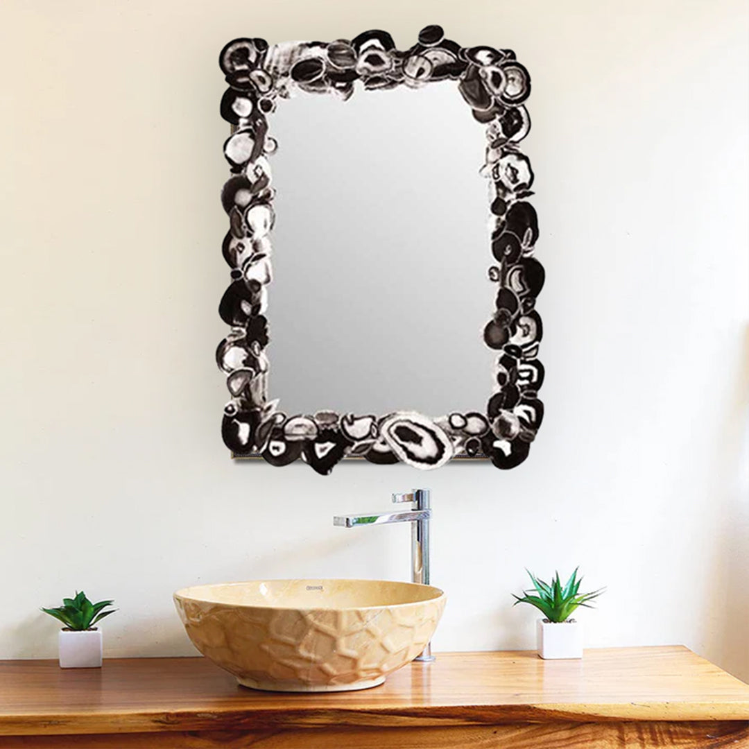 Black Sea Agate Mirror