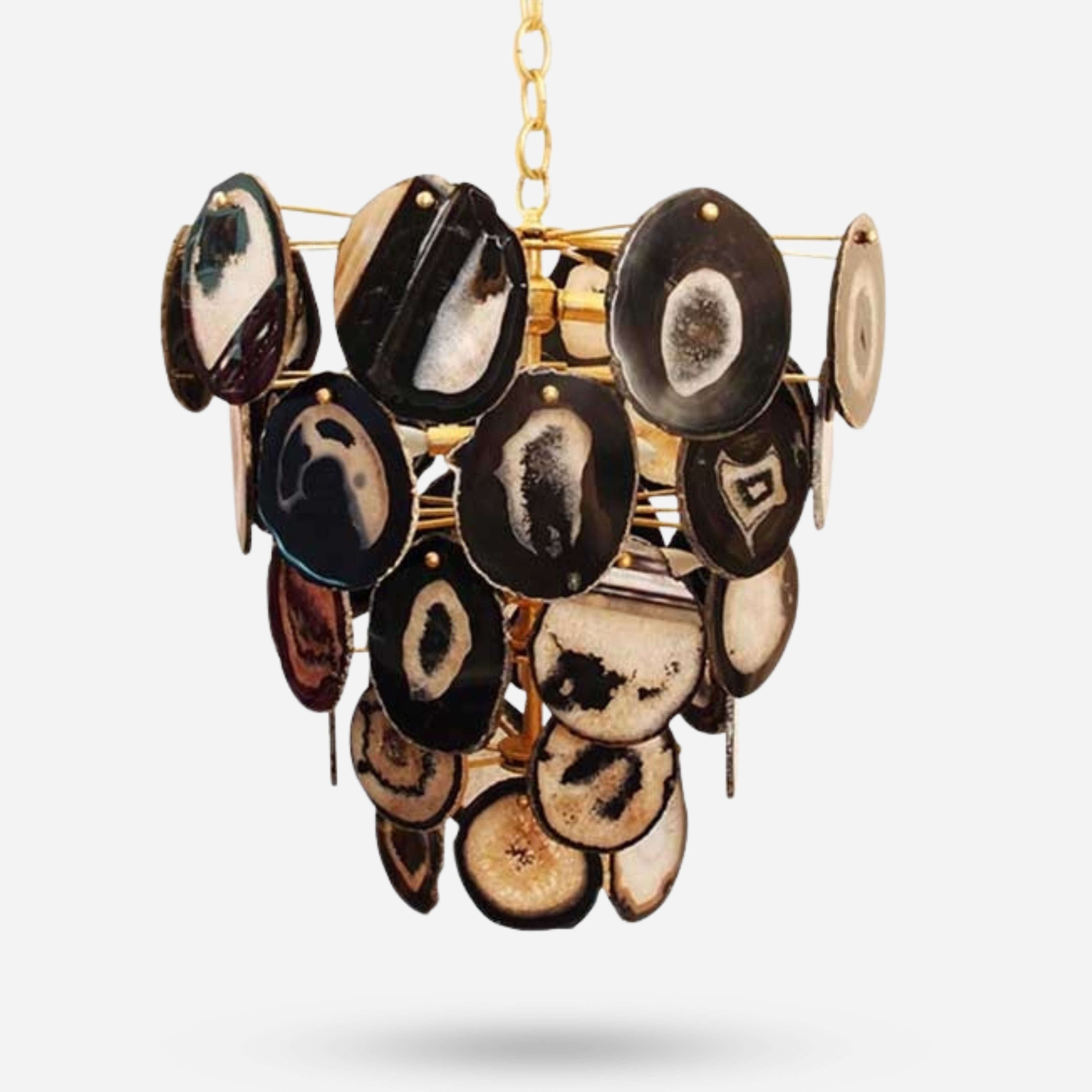 Black Agate Chandelier