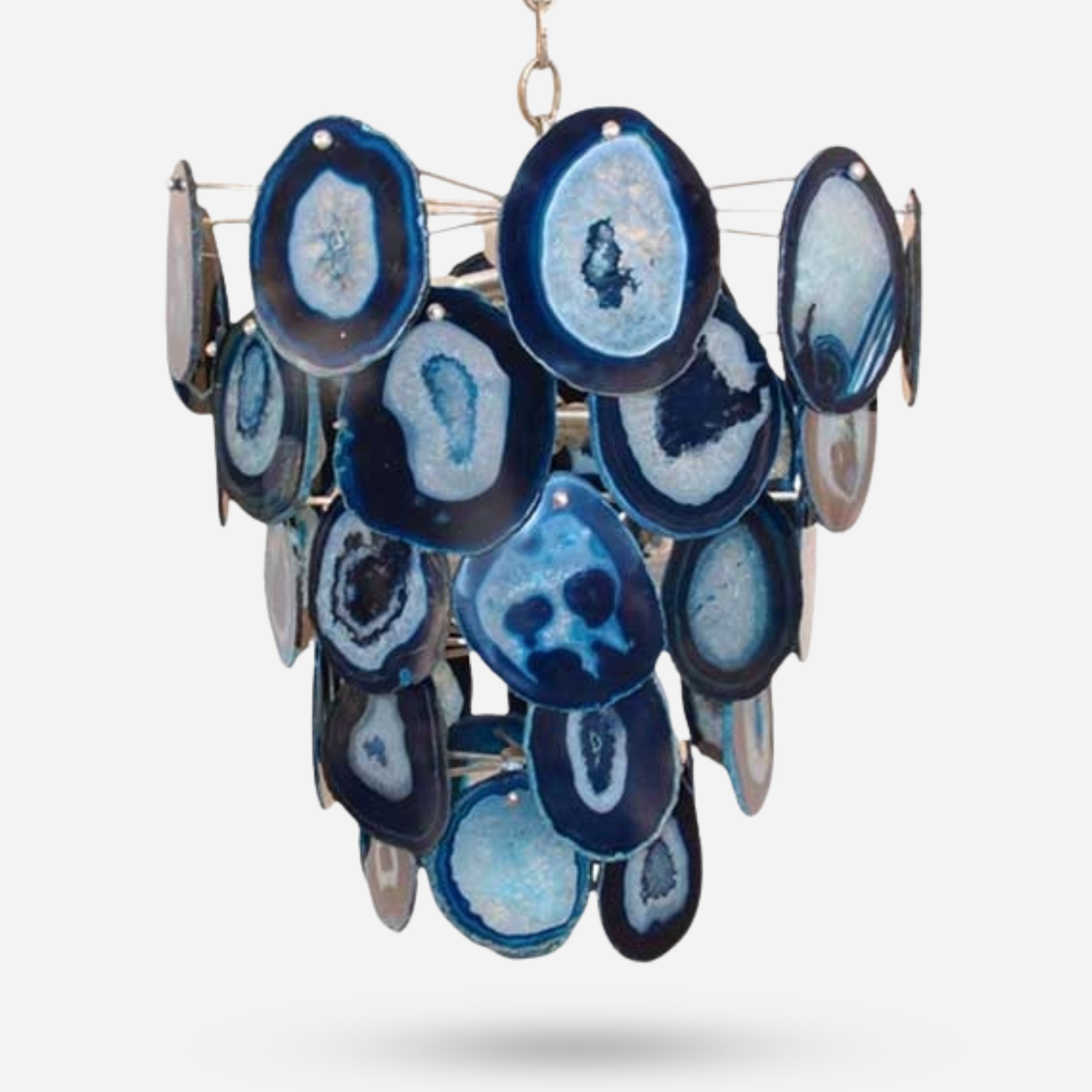 Blue Agate Chandelier