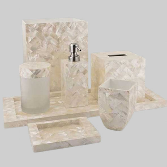 Mother of Pearl Bath Set