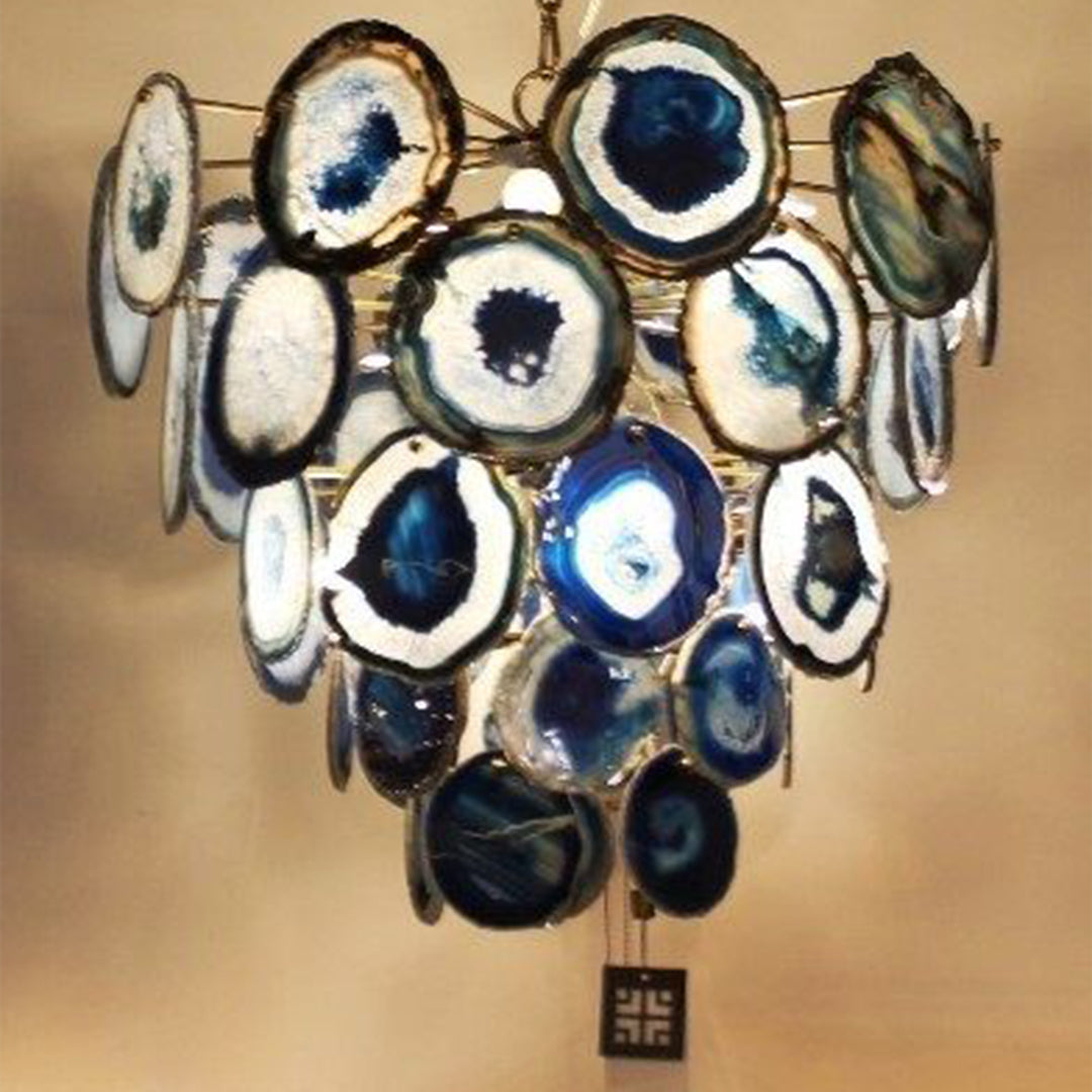 Black Agate Chandelier