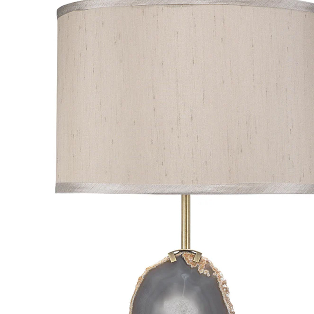 Agate Slice Table Lamp