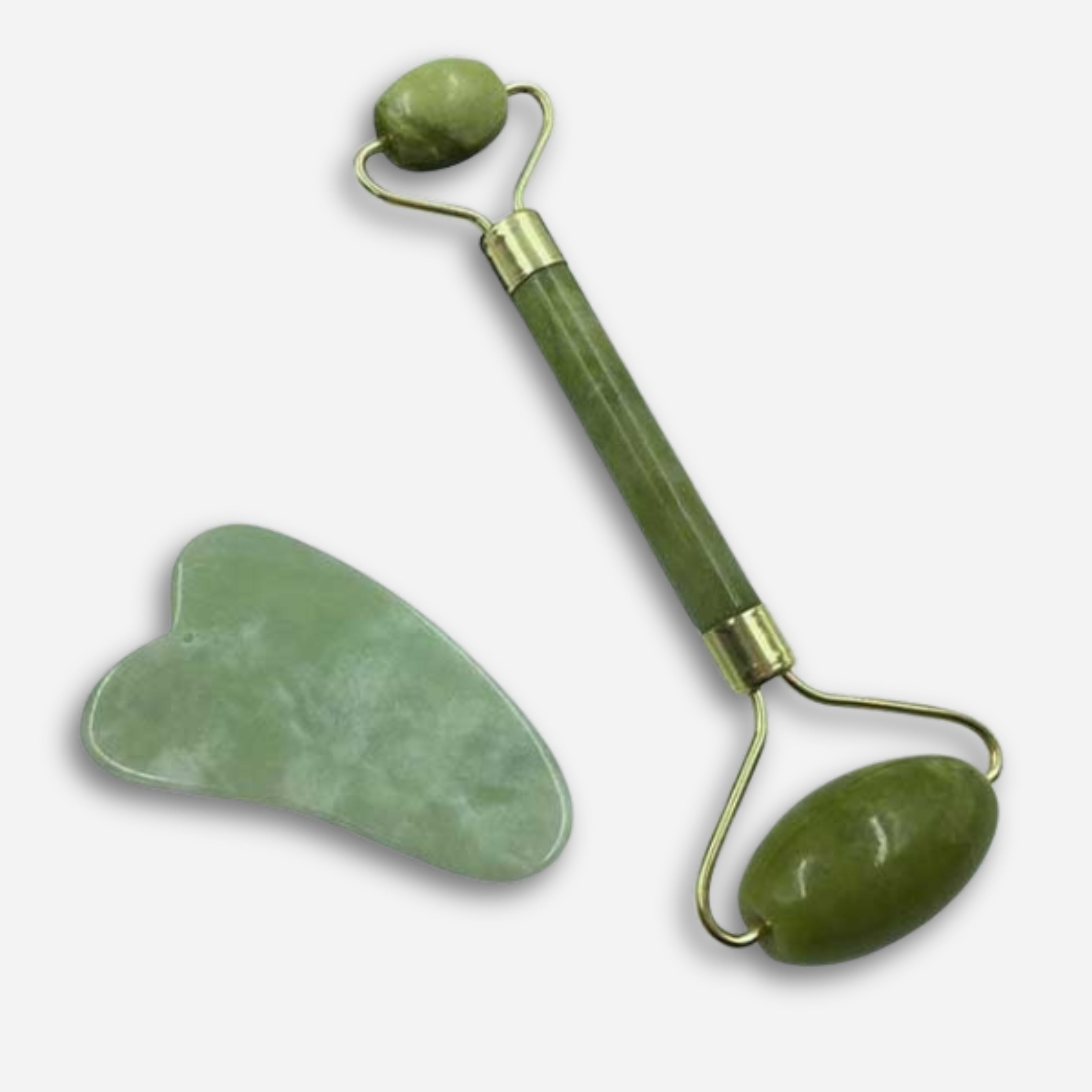 jade Roller Slimming Face Massager and roller stone