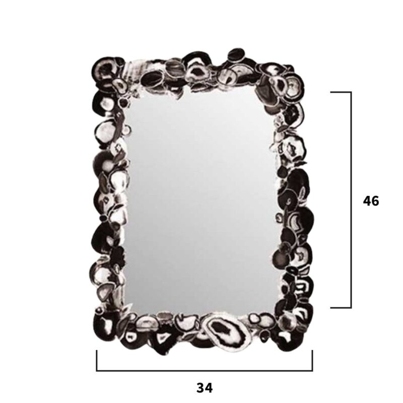 Black Sea Agate Mirror - Image 5
