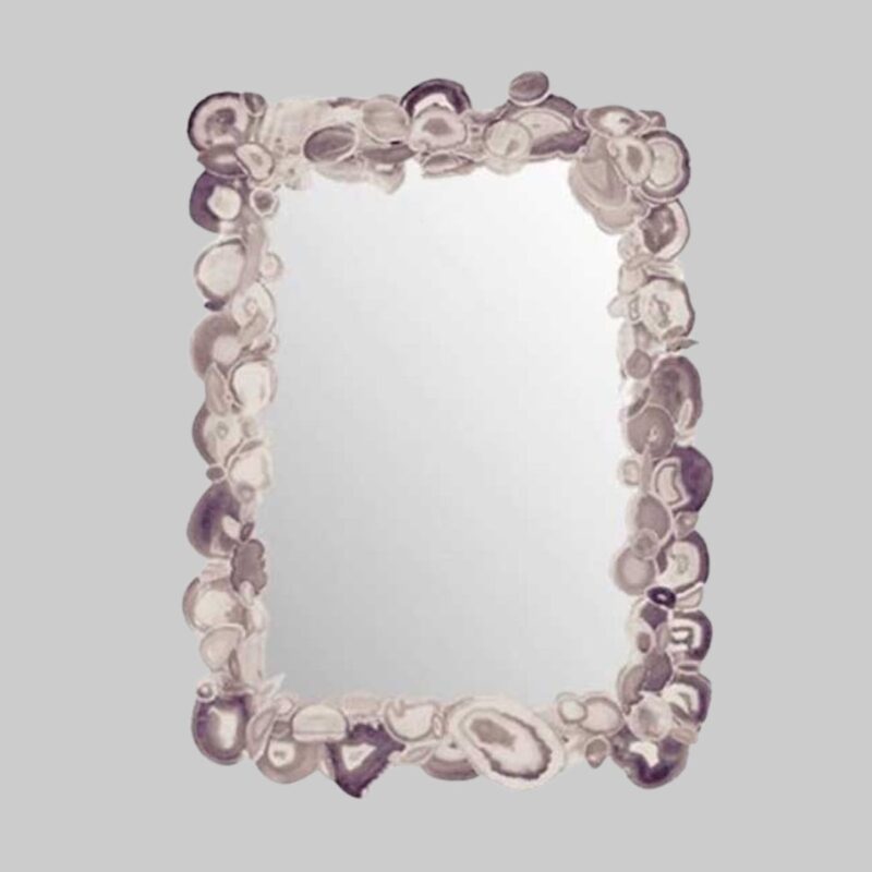 Natural Agate Mirror - Image 6
