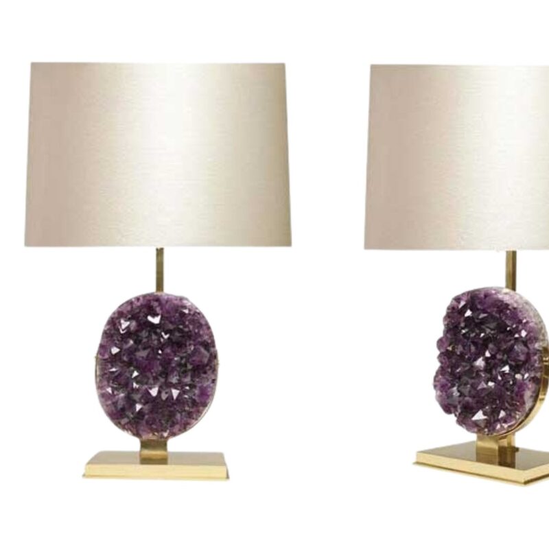 Natural Amethyst Lamps - Image 4