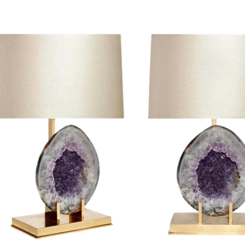 Natural Amethyst Lamps - Image 4