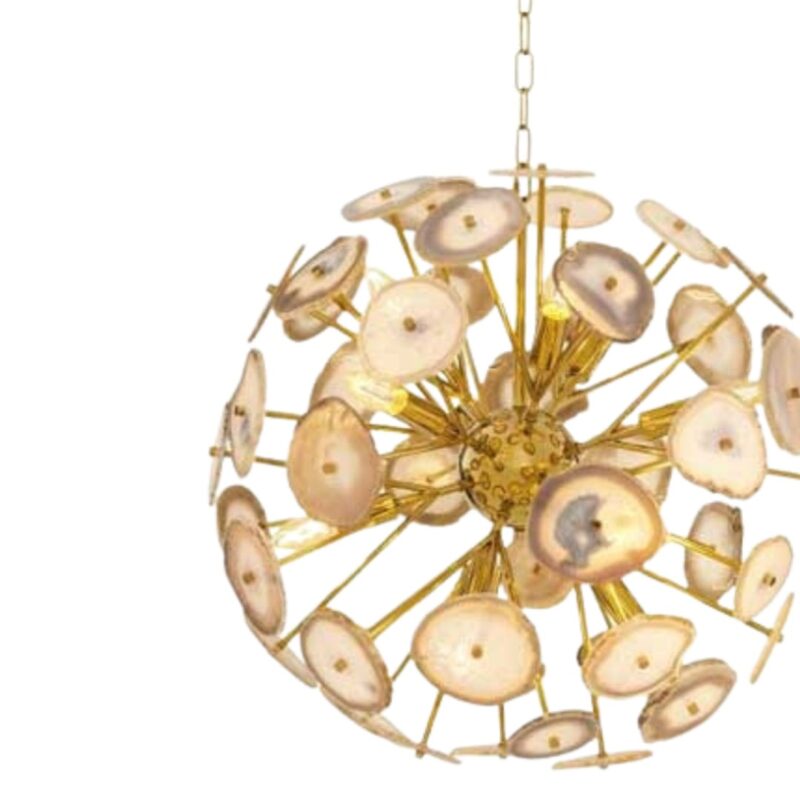 White Agate Chandlier - Image 3