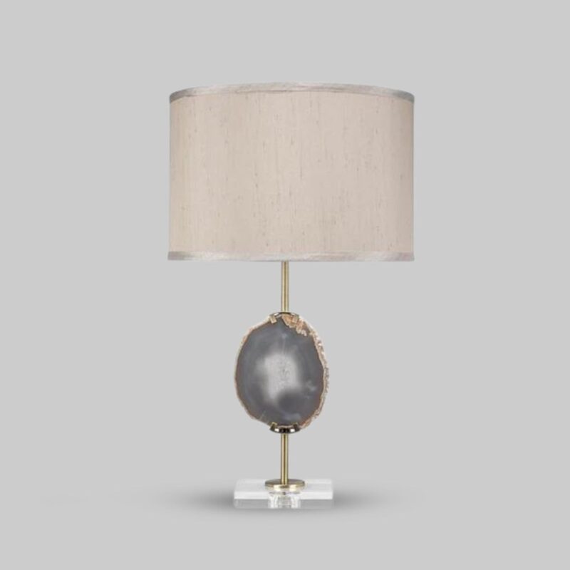 Agate Slice Table Lamp - Image 6