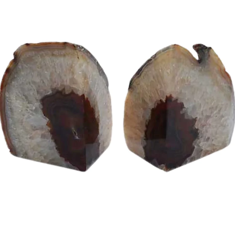 Agate Bookends in BROWN - Image 2