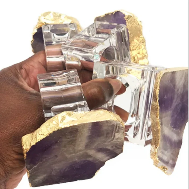 Amethyst Napkin Rings - Image 3