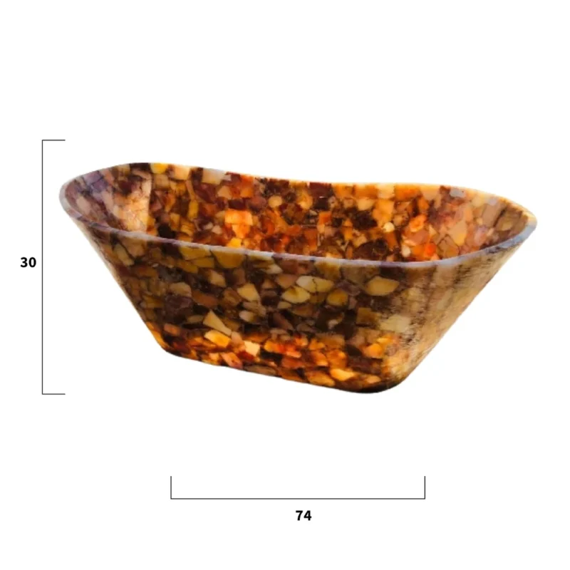 Yellow Quartz Bath Tub - Image 3